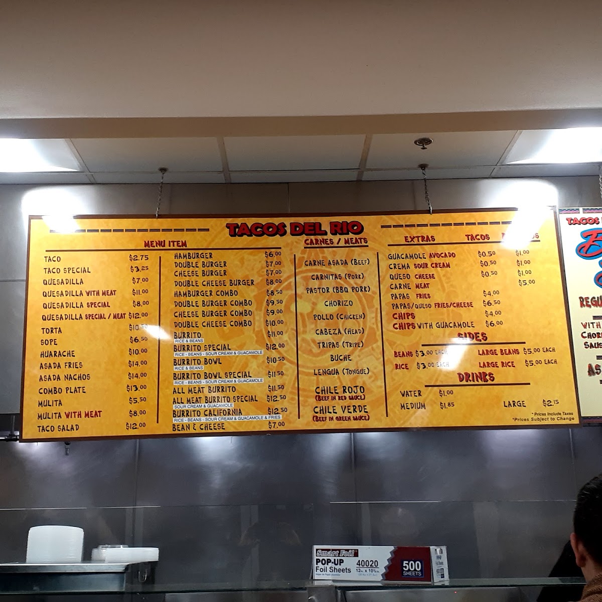 Tacos Del Rio Menu - Image 4